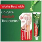 Colgate Active Salt Neem Toothpaste , Pack of 600g, Germ-Fighting Colgate Toothpaste With Active Natural Salt & Neem For Fighting Germs & Gum Problems Giving Healthier Teeth & Tighter Gums - Fast UK Delivery - Image 7