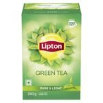 Lipton Pure & Light Loose Green Tea Leaves 250 g Pack, All Natural Flavour, Zero Calories - Improves Metabolism & Reduces Waist - Fast UK Delivery