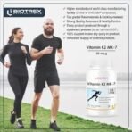 Vitamin K2 as Mk-7 55mcg | Supports Bone Health | Promotes Heart Health | 120 Veg Capsules - Fast UK Delivery - Image 7