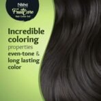 Nisha Fruit Care No-Ammonia Permanent Hair Colour Gel 1000ml, 100% Grey Coverage & Long Lasting, Natural Black Professional Gel Hair Color For Men & Women - Fast UK Delivery - Image 6