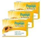 Papaya Skin Whitening Soap, 75g (Pack of 3) - Fast UK Delivery - Image 2