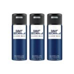 David Beckham Classic Blue Deodorant Spray 150ml (Pack of 3) - Fast UK Delivery - Image 2