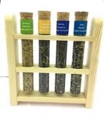 Siyacha Tea Festive Gift Box with 4 Assorted Tea | Exclusive Delight 100% Natural Blend | Variety Pack Gift set For 4 Sets Of The Day | Healthy Refreshing Delight | Holiday Gourmet Sets for Special Occasion - Fast UK Delivery