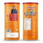 Farmley Roasted Makhana, Peri Peri & Cream & Onion Flavour I 77g Each I Healthy Snack Roasted in Olive Oil | Guilt-Free & Crunchy Munchies | Pack of 2 - Fast UK Delivery - Image 3