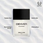 DENVER Black Code Perfume For Men - 70ML|Premium & Long Lasting Perfume| Eau de Parfum - Fast UK Delivery - Image 6