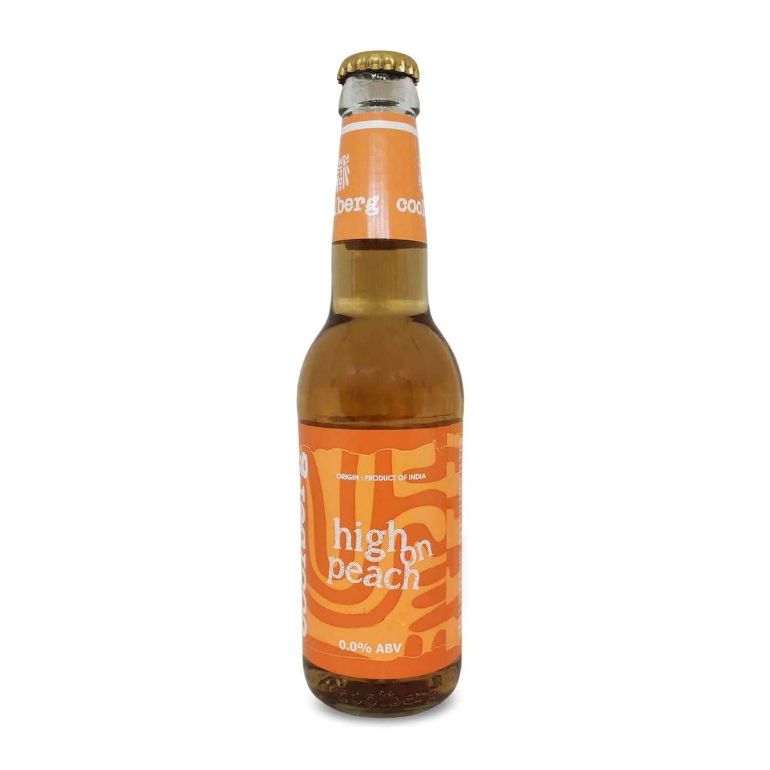 uk51lG5t1XHL-1.jpg Coolberg Peach Non-Alcoholic Beer, 330ml Bottle - Fast UK Delivery - Image 1