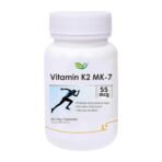Biotrex Nutraceuticals Vitamin K2 as Mk-7 55mcg | Supports Bone Health | Promotes Heart Health | 60 Veg Capsules - Fast UK Delivery