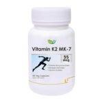 Biotrex Nutraceuticals Vitamin K2 as Mk-7 55mcg | Supports Bone Health | Promotes Heart Health | 60 Veg Capsules - Fast UK Delivery