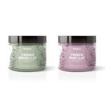 Beaface Combo pack French Pink Clay and French Green Clay (Pack of 2x100gm)