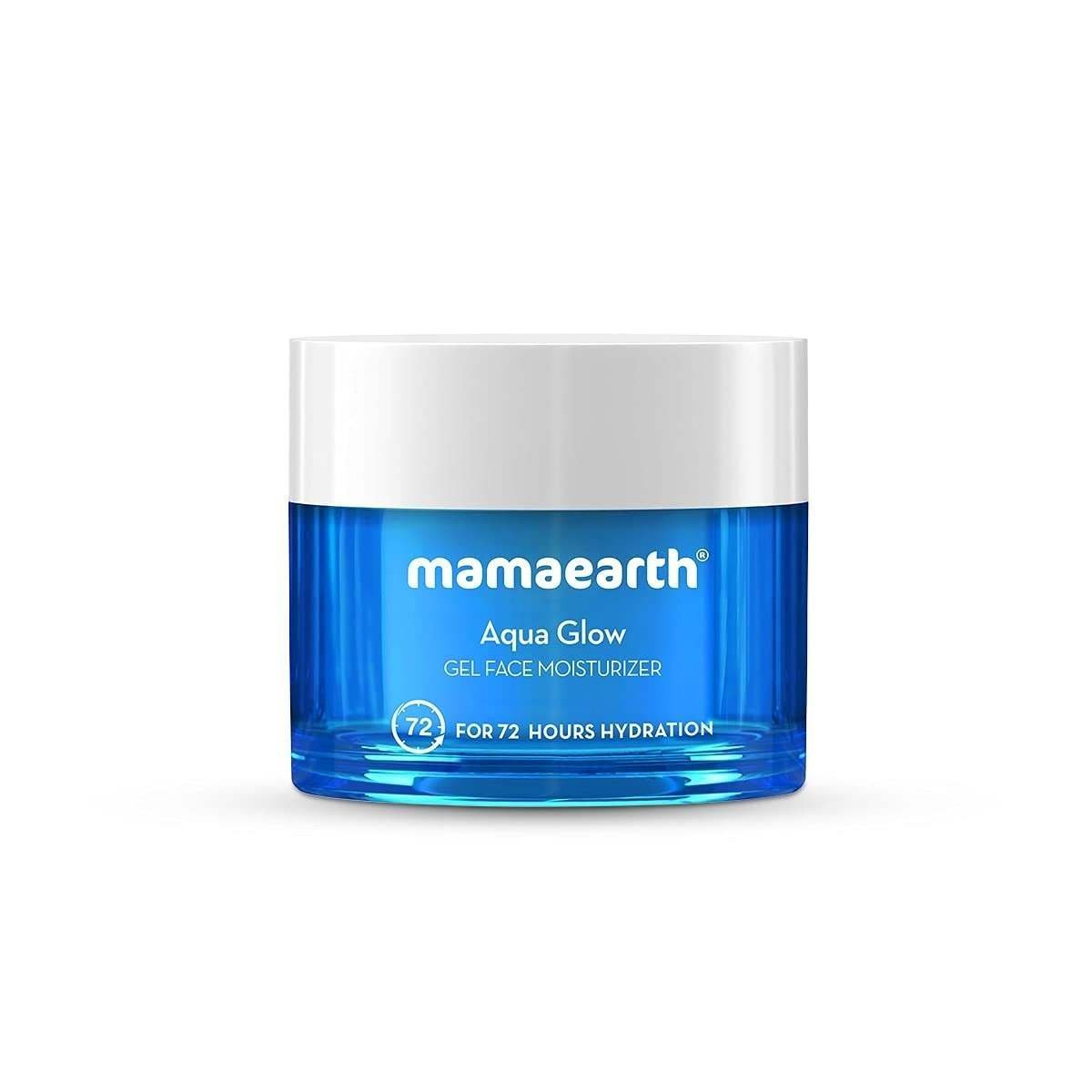 uk51lWBaGI9HS-1.jpg Mamaearth Aqua Glow Gel Face Moisturizer With Himalayan Thermal Water and Hyaluronic Acid for 72 Hours Hydration 100ml - Fast UK Delivery - Image 1