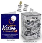 Swad Happy Karwa Chouth Chauth Gift for wife with Card (Swad Digestive Candy 125 Gift Box & 1 Greeting card) - Fast UK Delivery - Image 3