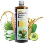 Sugar.Fit Active Immunity Booster for Adults - Tulsi Giloy Amla Juice, Zero Added Sugar with 12 potent Herbs, with Neem, Ashwagandha, Aloe vera, 1L - Fast UK Delivery - Image 2