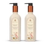 Baby Forest Sampoorna Snan Baby Body Wash | 10 Ayurvedic Herbs | Tear-Free Formula | Natural Hydration for Baby | Vegan | Cruelty-free | Plant-Based Formulation | Pack of 2 x 200 ml - Fast UK Delivery