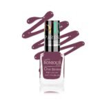 Bonjour Paris Glossy Matte Nail Polish (Light Grapes - Purple) 9 ml - Fast UK Delivery