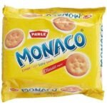 Parle Monaco Salted Biscuits - Classic Regular, 200g - Fast UK Delivery