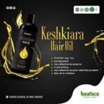 Beaface Keshkiara Hair oil for Hairfall Control | Reduces Dandruff, Thinning & prevents Hair fall | Oil made with amla, shikakai, bhringraj and many natural herbs (200ml) - Fast UK Delivery - Image 4