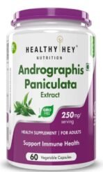 HealthyHey Nutrition Andrographis Paniculata extract - 250 mg per serving - 60 Vegetable Capsules - Fast UK Delivery