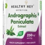 HealthyHey Nutrition Andrographis Paniculata extract - 250 mg per serving - 60 Vegetable Capsules - Fast UK Delivery