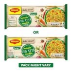 MAGGI Nutri-licious Veg Atta Masala Noodles, Instant Noodles with 20 Spices & Herbs, Source of Fibre & Iron, Atta Noodles with Appetizing Aroma & Delicious Taste, 290 gram Packet - Fast UK Delivery - Image 3