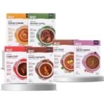 CURRYiT Ready to Cook Mini Pack Veg & Non-Veg Combo Pack of 6 | Pav Bhaji,Butter Masala,Rajma,Kosha Mangsho,Kashmiri Rogan Josh, Chettinad Gravy Paste | Made with Ghee (120g each, Serves 2 each) - Fast UK Delivery - Image 2