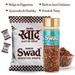 Swad Digestive Toffee & Mumbaiya Mix Dal Mukhwas Mouthfreshener, 50 Candy & 1 bottle, 400g - Fast UK Delivery - Image 3