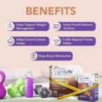 Dr. Morepen LightLife Power Plan |Combo of On-The-Go Meal & Pre-Meal Nutrition Mix| Sustainable Weight Management Support for Men & Women | 100 Sachets (PM) & 20 (OGM) Sachets 60 Consumption Days - Fast UK Delivery - Image 3