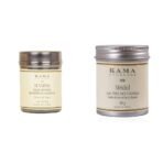 Kama Ayurveda Suvarna Haldi Chandan Brightening Face Pack, 40g & Kama Ayurveda Mridul Soap-Free Face Cleanser, 40g - Fast UK Delivery
