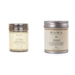 Kama Ayurveda Suvarna Haldi Chandan Brightening Face Pack, 40g & Kama Ayurveda Mridul Soap-Free Face Cleanser, 40g - Fast UK Delivery