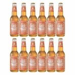 Coolberg Peach Non Alcoholic Beer 330ml Glass Bottle - Pack of 12 (330ml x 12) - Fast UK Delivery - Image 2