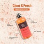 The Bath Store Strawberry Body Wash Shower Gel | Tan Removal Body Wash | Shower Gel for Men & Women | Body Wash for Summer | Cleanses Acne & Exfoliating Body Wash | Long Lasting Fragrance - 300 Ml - Fast UK Delivery - Image 4