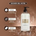 Bella Vita Luxury White Oud EDP Premium Long Lasting Fragrance Perfume 100ml & Shower Gel for Deep Cleansing, Hydrating, Softer Skin with Aloe Vera 500ml - Fast UK Delivery - Image 5