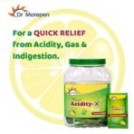 DR. MOREPEN Acidity-X Fizz - Instant Relief From Acidity, Indigestion & Gas | Comes in Refreshing & Tangy Lemon Flavour | Pack of 50 Sachets - Fast UK Delivery - Image 3