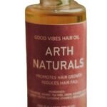 Arth naturals -Hair growth -Dandruff free- Cruelty free- Vegan - Natural ingredients -Good Vibes Hair oil - Unisex product - Made in India - 100 ml - - Fast UK Delivery