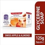 BOROPLUS Glycerine Bathing Bar With Swiss Apple & Almond Oil (125G, Free) - Fast UK Delivery - Image 3