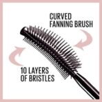 Maybelline New York Lash Sensational Mascara Waterproof, Very Black, 9ml - Fast UK Delivery - Image 5