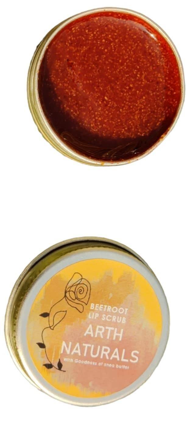 uk51nR0FFOgeL-1-1.jpg ARTH NATURALS Beetroot Lip Scrub for Dark Lips To Lightens Pink, Moisturized Chapped Lips, Exfoliates Dead skin| Natural Hydrating Lightweight Lip Scrub Fot Soft & Smooth Lips for women & Men (25gm) - Fast UK Delivery - Image 1