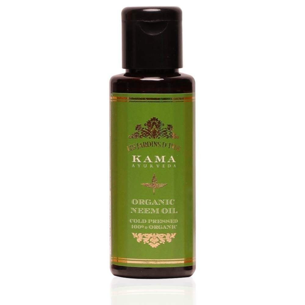 uk51nhxEh-RL-1.jpg Kama Ayurveda Organic Neem Oil, 50 ml - Fast UK Delivery - Image 1