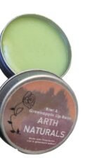 Arth Naturals -Kiwi & GreenApple Lip Balm- Unisex Proiiuuduct- Halal Product-Organic-Natural Ingredients- Vegan-Chapped-Dry-Dark lips-Shea Butter & Vit E- Women& Men-8 Gms- - Fast UK Delivery