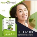 Attar Ayurveda 100% Natural Wheat Grass Powder (100 Gram) | Pure, Preservative free, Non-GMO | Immunity booster, De-Toxifying, Support healthy metabolism - Fast UK Delivery - Image 5