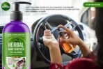 Parle Ropvatika 1 Liter Rose Herbal Hand Sanitizer, 4-Hour Protection, Natural Ingredients (Rose 500ml x 2 (1 Liter)) - Fast UK Delivery - Image 3