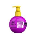 Bed Head TIGI Small Talk Hair Thickening Cream for Fine, Thin & Flat Hair, Builds up Body & Hair Volume, Leave-In Hair Styling Cream For Frizzy Hair, Salon-like Finish, Retains Hair Moisture & Prevents Fly-Aways, Volumizing Cream for Thicker-Looking Hair, 125 ml - Fast UK Delivery