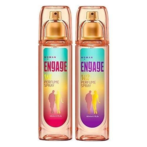uk51oTQ8Oa87L-1-1.jpg Engage Women's Musk Perfume Spray W1 & W2 Combo 120 Ml (Each 1) - Fast UK Delivery - Image 1