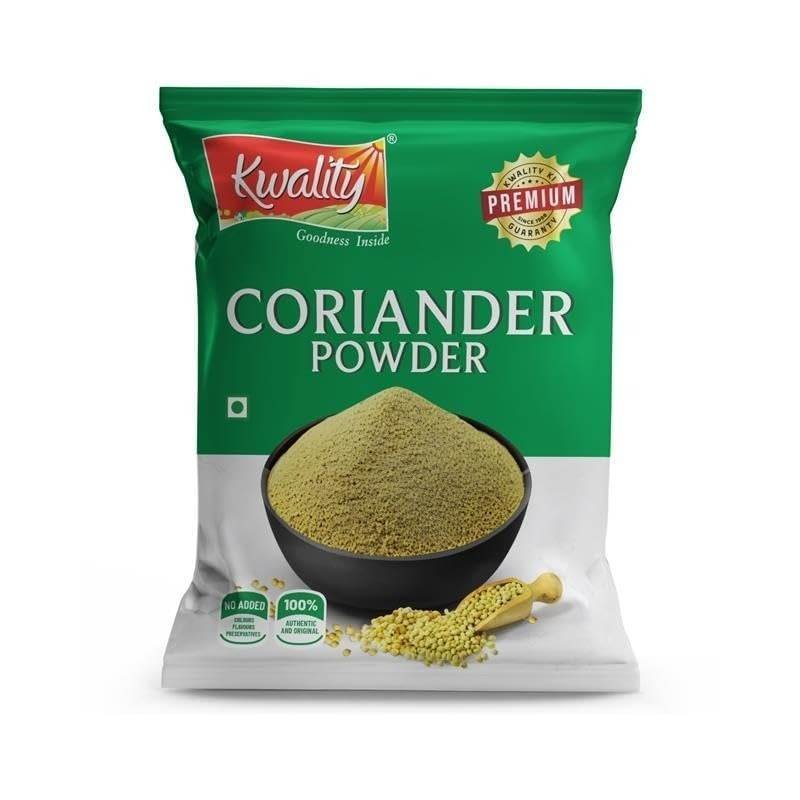 uk51og4hxh5SL-1-1.jpg Kwality Coriander Powder 200g, offers a rich, aromatic flavor, enhancing dishes with its fresh, authentic, and pure spice quality. - Fast UK Delivery - Image 1