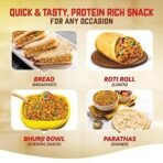 Saffola SOYA Bhurji Magic Masala -35g |Anytime Snack |Instant Ready in 5 Mins|2X Protein - Fast UK Delivery - Image 7