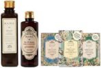 Kama Ayurveda Natural Organic Hair Color Kit & Kama Ayurveda Bringadi Intensive Hair Treatment Oil, 200ml& Kama Ayurveda Rose & Jasmine Hair Cleanser with Hibiscus, 200ml - Fast UK Delivery - Image 2