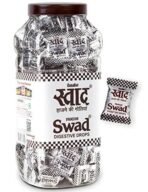 Swad Candy Jar (Digestive & Tangy Indian Masala Flavour Sweet Toffee) 200 Candies Jar - Fast UK Delivery - Image 2