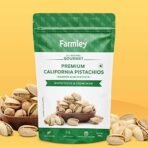Farmley Premium California Roasted Salted Pistachios | 200 g | Pista, Dry Fruits, Pistachios, Nutritious & Crunchier Pista Nuts, Tasty & Healthy Snacks (Pack of 1) - Fast UK Delivery - Image 4