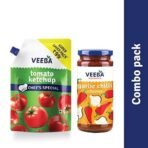 Veeba Garlic Chilli Chutney (250G)Veeba Tomato Ketchup Chef's Special (900G) - Fast UK Delivery - Image 4