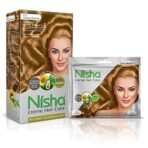 Nisha Cream Hair Color Combo Pack of Honey Blonde 150gm Jumbo + 40gm Sachet Pack Fast Shipping to USA & Canada - Image 2