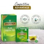 Twinings Pure Green Tea, 25 Teabags, Green Tea, Perfectly Balanced & Refreshing, 50 Grams - Fast UK Delivery - Image 7